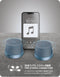 NÖRDIC Bluetooth 5.3 speaker with magnet 3W IPX6 blue