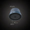 NÖRDIC Bluetooth 5.3 speaker with magnet 3W IPX6 blue