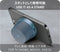 NÖRDIC Bluetooth 5.3 speaker with magnet 3W IPX6 blue