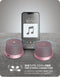 NÖRDIC Bluetooth 5.3 speaker with magnet 3W IPX6 pink