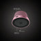 NÖRDIC Bluetooth 5.3 speaker with magnet 3W IPX6 pink