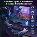 NÖRDIC Bluetooth 6.0 Wireless Bluetooth Dongle Receiver, Plug and Play, Windows 11/10/8.1, for Controller, Headphone, Keyboard, Mouse