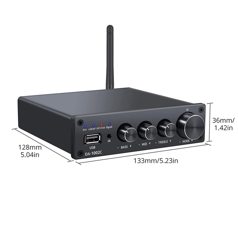 NÖRDIC Bluetooth Hifi Class-D Amplifier and digital to analog convertor DAC