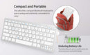 NÖRDIC Bluetooth Keybaord 78keys US layout