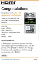 NÖRDIC CERTIFIED CABLES 1m Ultra High Speed ​​HDMI2.1 8K 60Hz 4K 120Hz 48Gbps Dynamic HDR eARC Game Mode VRR Dolby ATMOS nylon braided cable gold plated