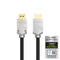 NÖRDIC CERTIFIED CABLES 3m Ultra High Speed ​​HDMI 2.1 8K 60Hz 4K 120Hz 48Gbps Dynamic HDR eARC VRR gold plated
