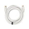 NÖRDIC CERTIFIED CABLES 5m Ultra High Speed HDMI2.1 8K 60Hz 4K 120Hz 144Hz 48Gbps Dynamic HDR eARC Game Mode VRR Dolby ATMOS gold-plated PVC white