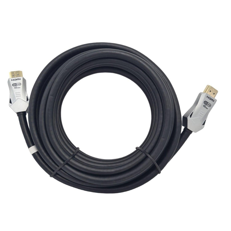 NÖRDIC CERTIFIED CABLES 5m Ultra High Speed ​​HDMI 2.1 8K 60Hz 4K 120Hz 48Gbps Dynamic HDR eARC VRR Gold Plated Connectors