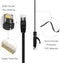 NÖRDIC Cat6 U / UTP flat network cable 5m 250MHz bandwidth, 10Gbps transfer speed black