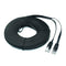 NÖRDIC Cat6 U / UTP flat network cable 5m 250MHz bandwidth, 10Gbps transfer speed black