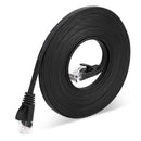 NÖRDIC Cat6 U / UTP flat network cable 5m 250MHz bandwidth, 10Gbps transfer speed black