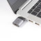 NÖRDIC C to USB Mini DisplayPort adapter 8K in 60Hz 3D support and HDCP 1.4 and 2.2 10cm aluminum space Gray