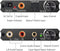 NÖRDIC DAC digital to analog converter 192KHz Digital Toslink and Coaxial to Analog L/R and 3.5mm stereo with bass and volume control