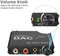 NÖRDIC DAC digital to analog converter 192KHz Digital Toslink and Coaxial to Analog L/R and 3.5mm stereo with bass and volume control