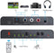 NÖRDIC Digital to analog converter 1x optical SPDIF and 1x Coaxial Toslink to analog L/R with remote control