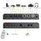 NÖRDIC Digital to analog audio converter 3x optical SPDIF and 1x Coaxial Toslink to analog L / R with remote DAC D / A converter convertor