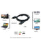NÖRDIC Displayport 1.2 to HDMI cable UHD 4K in 30Hz 10.8Gbps for HDTV double shielded 3m Pure copper 99.99%