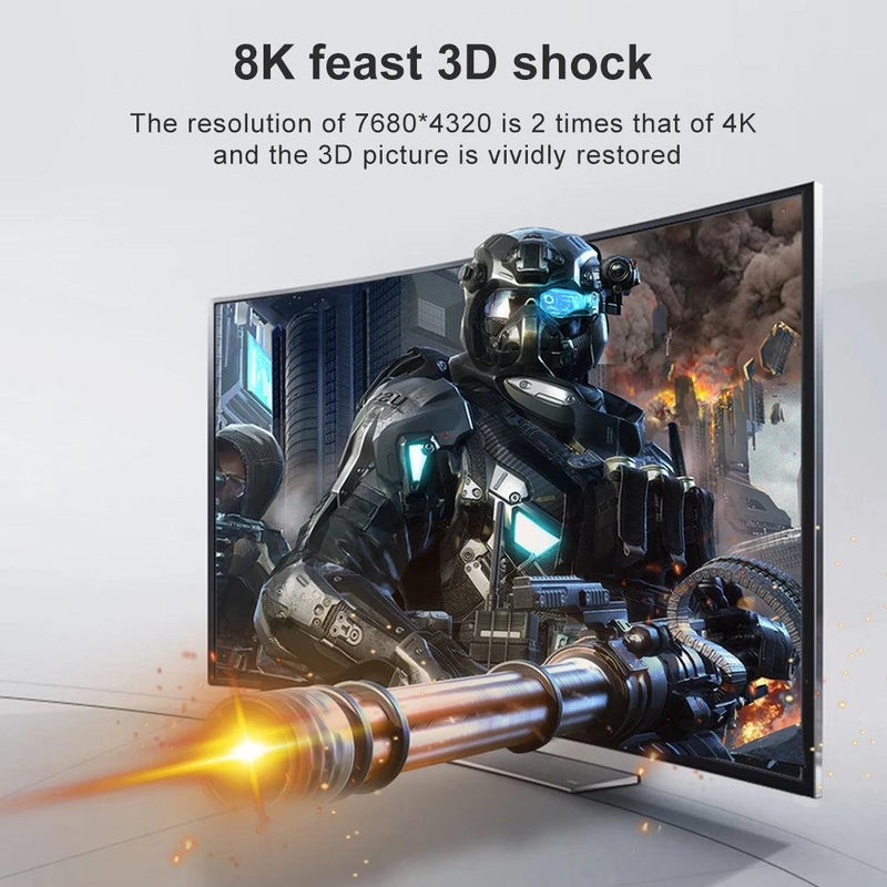 NÖRDIC Displayport 3 to 1 switch or 1 to 3 splitter DP1.4 8K30Hz 4k120Hz 32.4Gbps