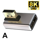 NÖRDIC Displayport adapter male to female 8K60Hz 4K144/120/60Hz