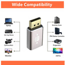NÖRDIC Displayport adapter male to female 8K60Hz 4K144/120/60Hz