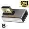 NÖRDIC Displayport adapter male to female 8K60Hz 4K144/120/60Hz