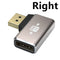 NÖRDIC Displayport adapter male to female 8K60Hz 4K144/120/60Hz