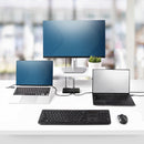 NÖRDIC Docking Station and KVM Switch 2 to 1 USB-C to HDMI, 4K60Hz, 2x USB-A, 2x USB-C PD 100W