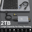 NÖRDIC Dual-Slot CFexpress Type A and SD Card Reader, USB 3.2 Gen 2 10Gbps Windows/Mac/Linux/Android