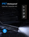 NÖRDIC Endoscope Camera for mobile phone with light, 1080P HD, 8 LED lights, waterproof IP67, no WiFi required, Android and iOS