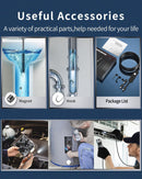 NÖRDIC Endoscope Camera with dual lenses for mobile phone with light, 1080P HD, 8 LED lights, waterproof IP67, no WiFi required, Android and iOS