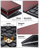 NÖRDIC foldable Bluetooth keyboard with touchpad for iOS, Android, Windows, laptop, PC, tablet and smartphone, US layout