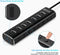 NÖRDIC GEN 3.2 USB-C and USB-A powered Hub 7ports 7x10Gbps 1m cable individual switch