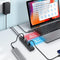 NÖRDIC GEN 3.2 USB-C och USB-A powered Hubb 7ports 3x10Gbps 4x5Gbps 1m kabel individuell switch