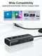 NÖRDIC Gen2 3.2 USB-C 3port Hub 10Gbps 1m cable 3xUSB-A 1xSD 1xTF card reader