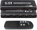 NÖRDIC HDMI 2.0 4x1 Switch 4K60Hz with remote control