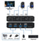 NÖRDIC HDMI 2.1 8K60Hz KVM switch 2 to 1 HDCP2.3 HDR10 with 4x USB-A output