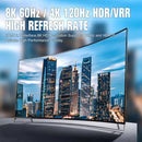 NÖRDIC HDMI 2.1 Splitter 1 to 2 8K60Hz 4k120Hz