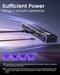 NÖRDIC HDMI 2 to 1 Switch 8K60Hz 4K@120Hz with remote control, Aluminum