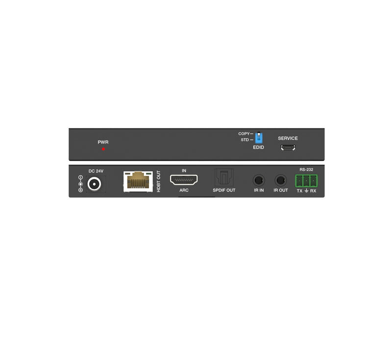 NÖRDIC HDMI 4K60 HDBaseT extender with Toslink and ARC 70m CAT6