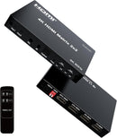 NÖRDIC HDMI 4K 60Hz Matrix Switch 2x2 3D Video Toslink Stereo EDID