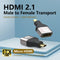 NÖRDIC HDMI 8K Adapter HDMI female to Micro HDMI male