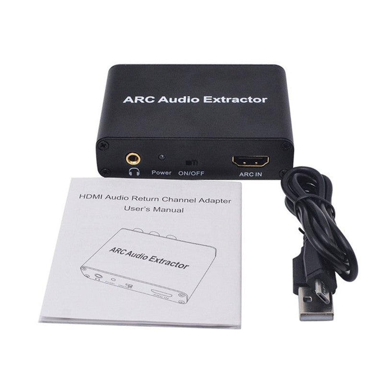 NÖRDIC HDMI ARC to RCA SPDIF Toslink Coaxial and stereo HDMI ARC Konvertare DAC