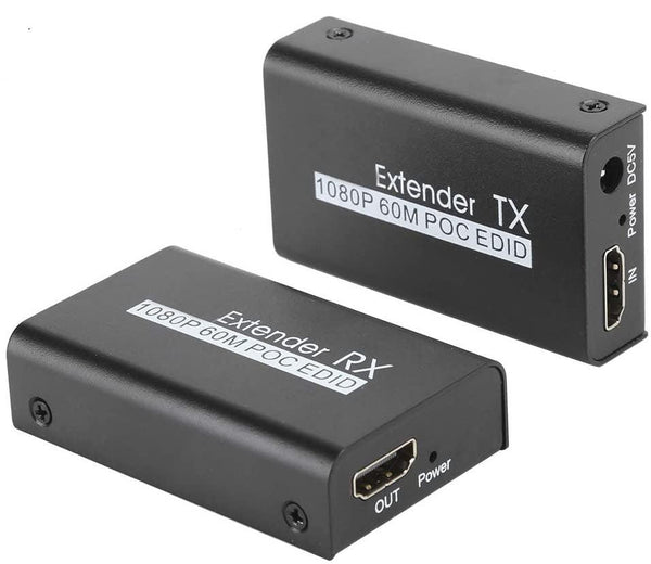NÖRDIC HDMI CAT6 Extension 60m 1080p 60Hz HD EDID Function HDMI Extension Plug & Play