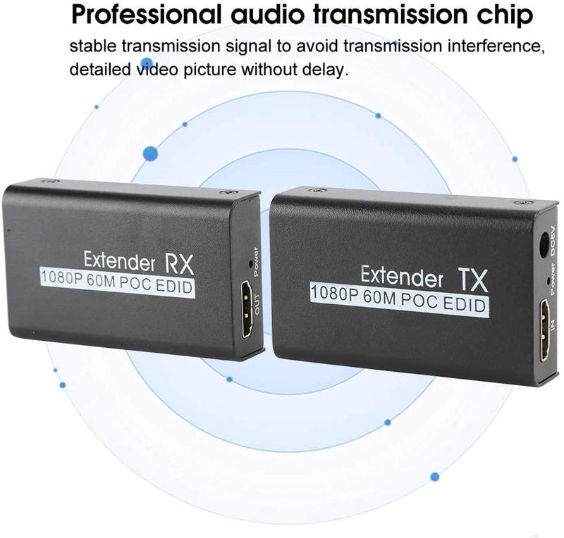 NÖRDIC HDMI CAT6 Extension 60m 1080p 60Hz HD EDID Function HDMI Extension Plug & Play