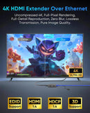 NÖRDIC HDMI Cat6 förlängning 40m 4K30Hz HD med loop EDID funktion HDMI Extension