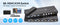 NÖRDIC HDMI KVM Switch 4 Computers 1 Monitor 8K 60Hz 4K 144/120Hz 4xUSB Devices