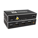 NÖRDIC HDMI 2.1 Splitter 8K60Hz 1 to 2 with built-in extractor for SPDIF/Coaxial/Stereo