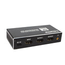 NÖRDIC HDMI 2.1 Splitter 8K60Hz 1 to 2 with built-in extractor for SPDIF/Coaxial/Stereo
