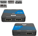 NÖRDIC HDMI 2.1 Switch 2 to 1 8K60Hz 4K120Hz CEC HDR Dolby Atmos, True HD, Digital Plus, DTS-HD Master
