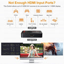 NÖRDIC HDMI Switch 3 to 1 support for 4K 30Hz Full HD1080P 3D ARC 10,2Gbps